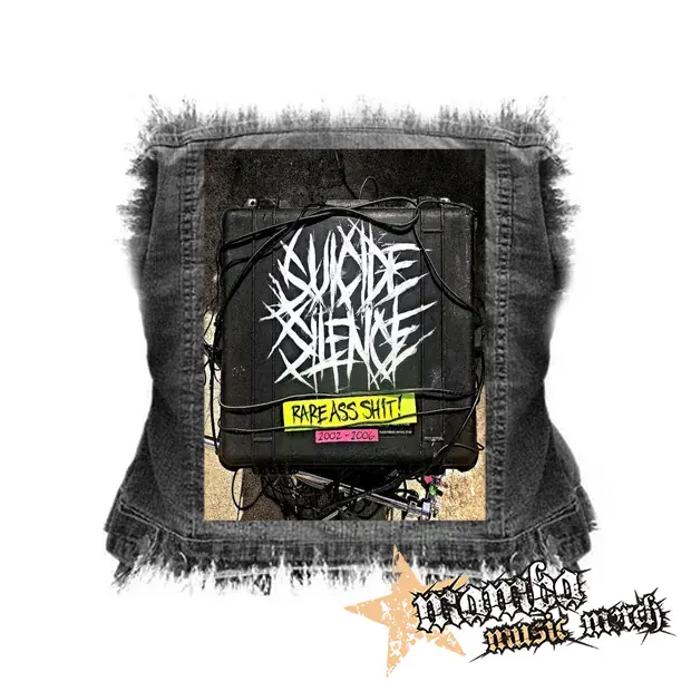SUICIDE SILENCE - Rare Ass Shit - chrbtová nášivka (36 x 27 cm)