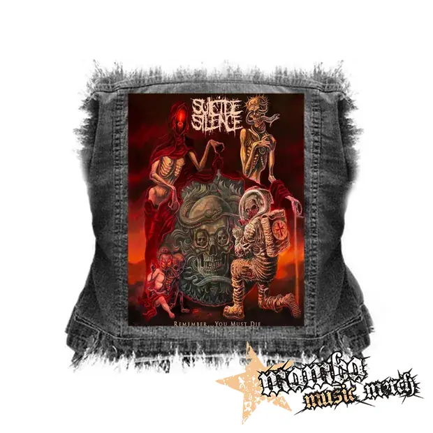 SUICIDE SILENCE - Remember... You Must Die - chrbtová nášivka (36 x 27 cm)