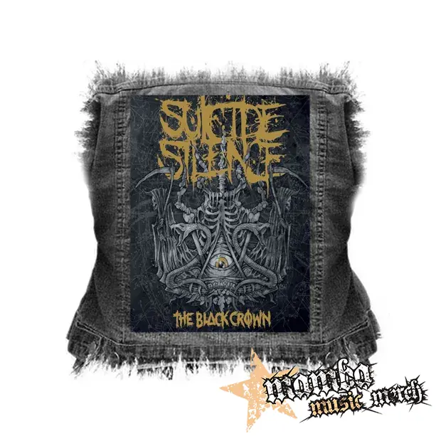 SUICIDE SILENCE - The Black Crown - chrbtová nášivka (36 x 27 cm)