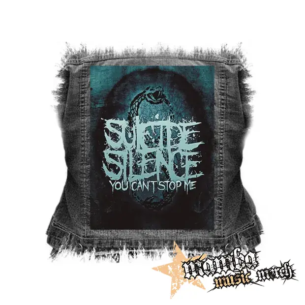 SUICIDE SILENCE - You Can't Stop Me - chrbtová nášivka (36 x 27 cm)