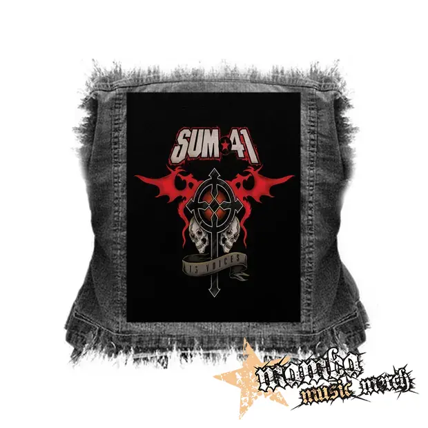 SUM 41 - 13 Voices - chrbtová nášivka (36 x 27 cm)