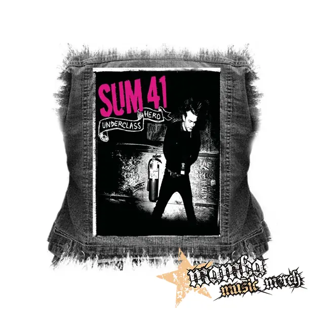 SUM 41 - Underclass Hero - chrbtová nášivka (36 x 27 cm)