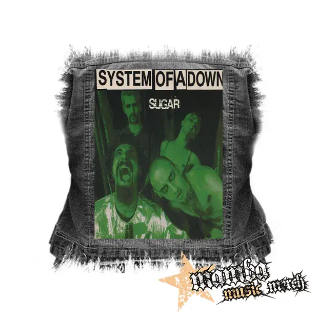 SYSTEM OF A DOWN - Sugar - chrbtová nášivka (36 x 27 cm)