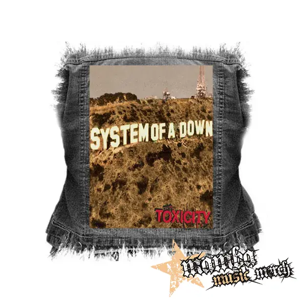 SYSTEM OF A DOWN - Toxicity - chrbtová nášivka (36 x 27 cm)