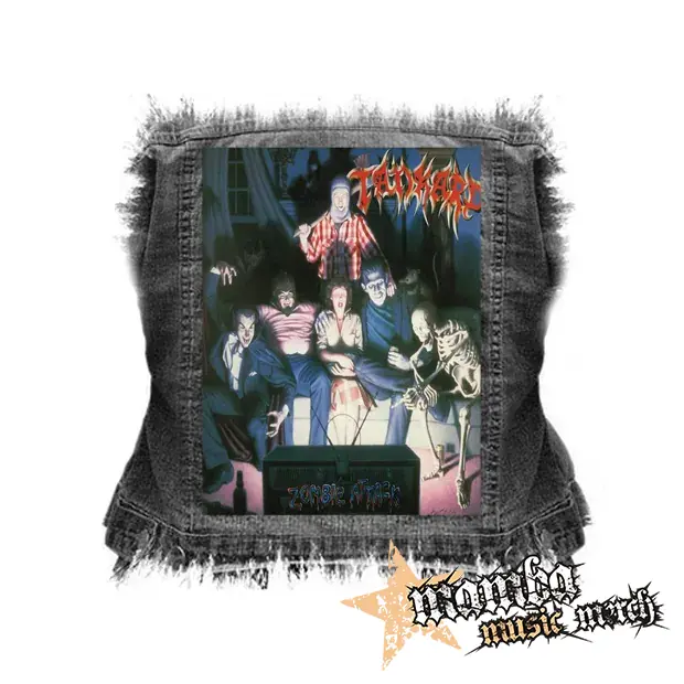 TANKARD - Zombie Attack - chrbtová nášivka (36 x 27 cm)