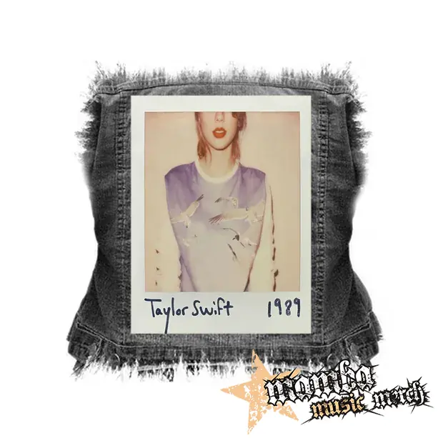 TAYLOR SWIFT - 1989 - chrbtová nášivka (36 x 27 cm)