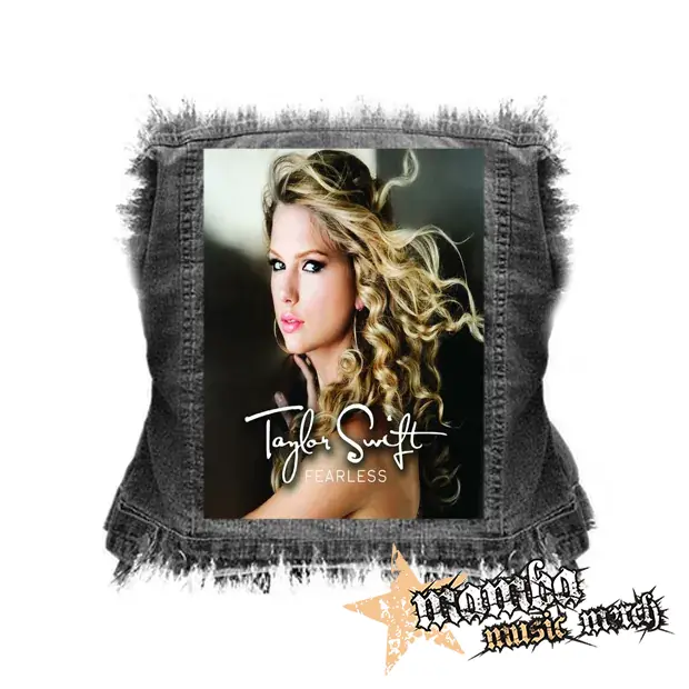 TAYLOR SWIFT - Fearless - chrbtová nášivka (36 x 27 cm)