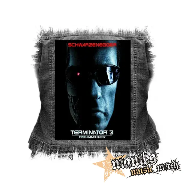 TERMINATOR 3 - Rise Of The Machines - chrbtová nášivka (36 x 27 cm)