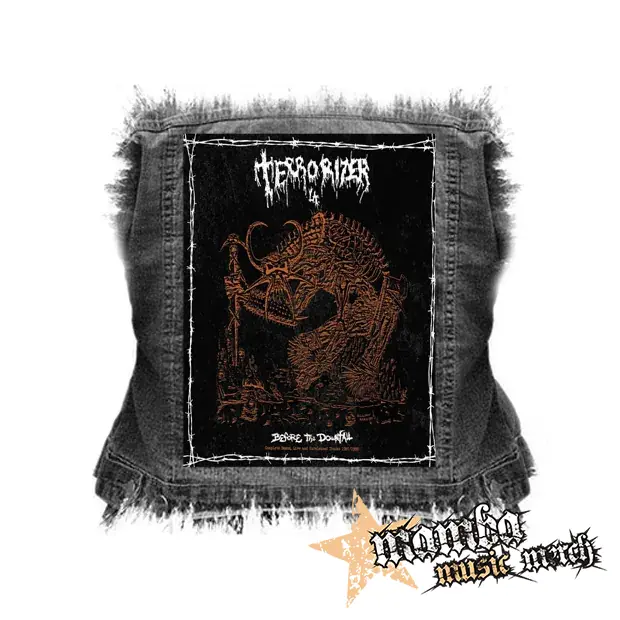 TERRORIZER - Before the Downfall - chrbtová nášivka (36 x 27 cm)