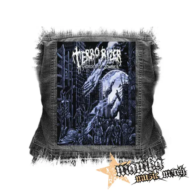 TERRORIZER - Hordes of Zombies - chrbtová nášivka (36 x 27 cm)