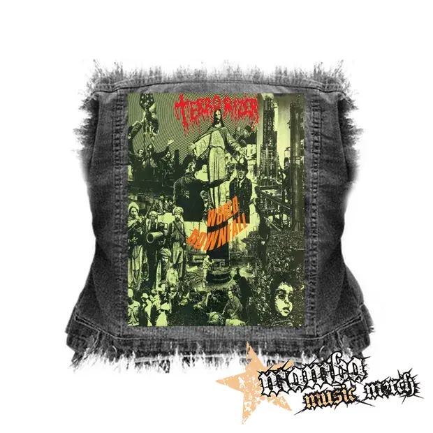 TERRORIZER - World Downfall - chrbtová nášivka (36 x 27 cm)