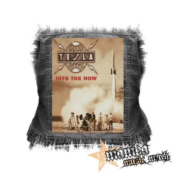 TESLA - Into the Now - chrbtová nášivka (36 x 27 cm)