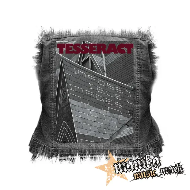 TESSERACT - Impossible Images - chrbtová nášivka (36 x 27 cm)