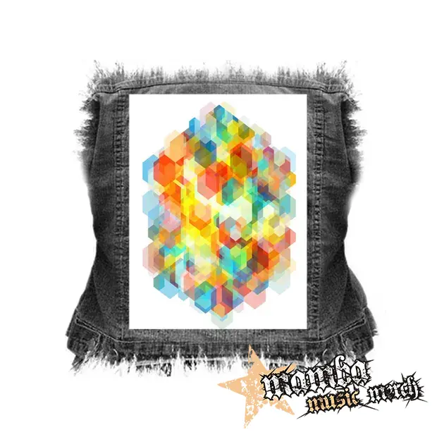TESSERACT - Polaris - chrbtová nášivka (36 x 27 cm)