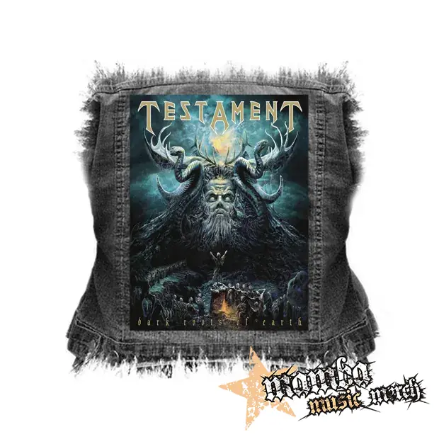 TESTAMENT - Dark Roots of Earth - chrbtová nášivka (36 x 27 cm)