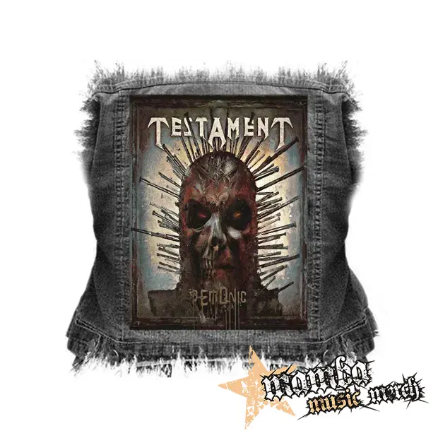 TESTAMENT - Demonic - chrbtová nášivka (36 x 27 cm)