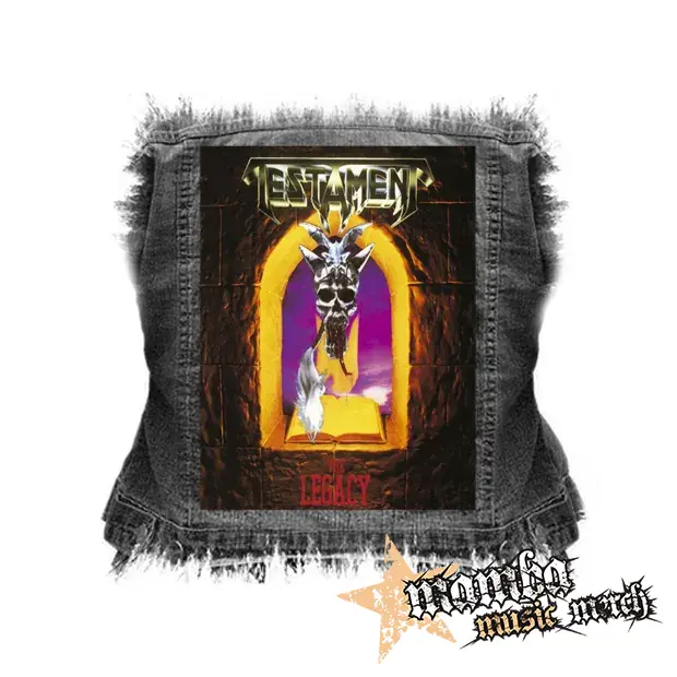 TESTAMENT - Legacy - chrbtová nášivka (36 x 27 cm)