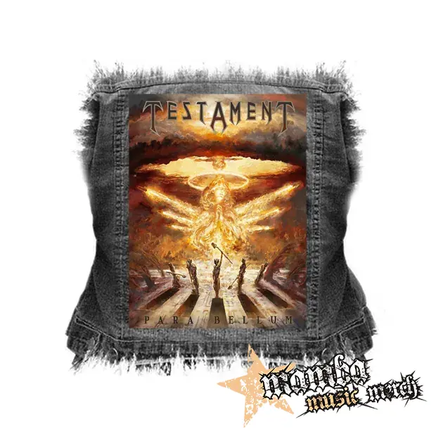 TESTAMENT - Para Bellum - chrbtová nášivka (36 x 27 cm)