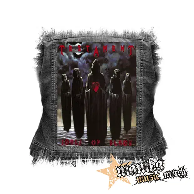 TESTAMENT - Souls Of Black - chrbtová nášivka (36 x 27 cm)