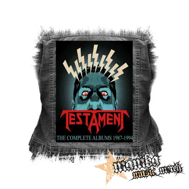 TESTAMENT - The Complete Albums 1987-1994 - chrbtová nášivka (36 x 27 cm)