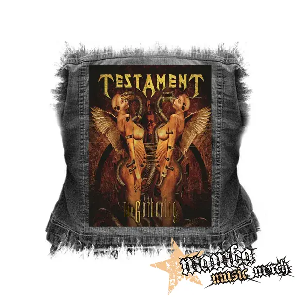 TESTAMENT - The Gathering - chrbtová nášivka (36 x 27 cm)