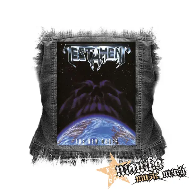 TESTAMENT - The New Order - chrbtová nášivka (36 x 27 cm)