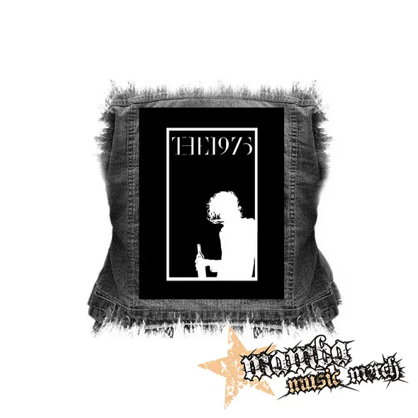 THE 1975 - Matty Wine Silhouette - chrbtová nášivka (36 x 27 cm)