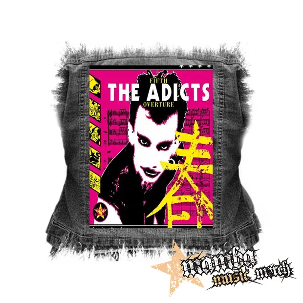 THE ADICTS - Fifth Overture - chrbtová nášivka (36 x 27 cm)