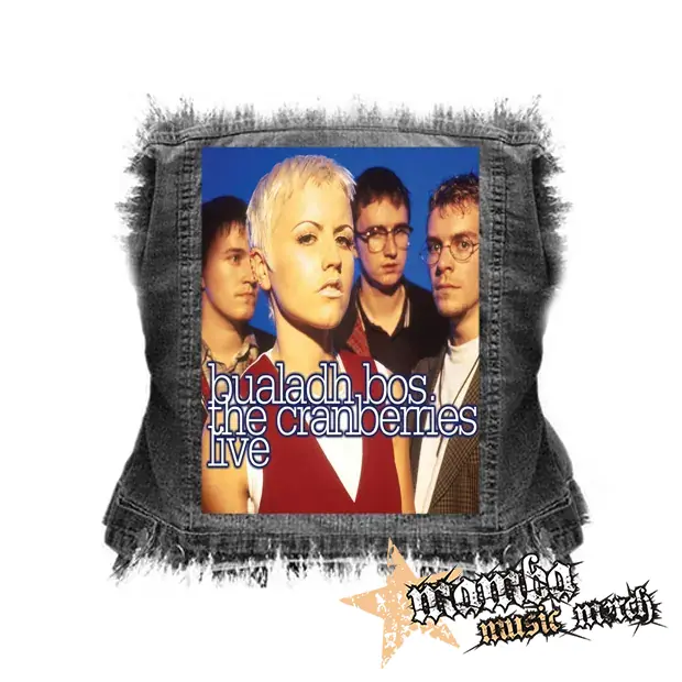 THE CRANBERRIES - Bualadh Bos- The Cranberries Live - chrbtová nášivka (36 x 27 cm)