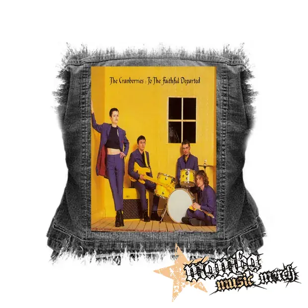 THE CRANBERRIES - To The Faithful Departed - chrbtová nášivka (36 x 27 cm)