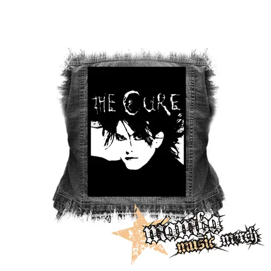 THE CURE - Robert Smith Nosferatu Portrait - chrbtová nášivka (36 x 27 cm)