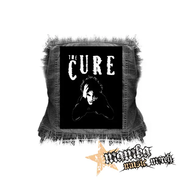 THE CURE - Robert Smith Portrait - chrbtová nášivka (36 x 27 cm)