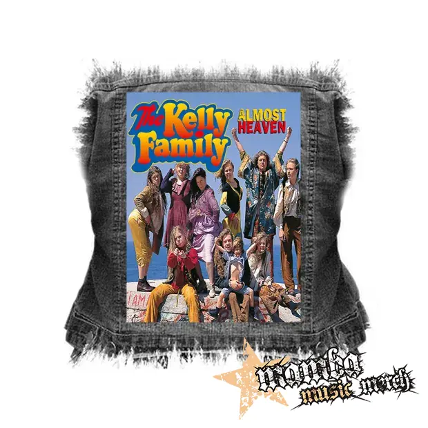 THE KELLY FAMILY - Almost Heaven - chrbtová nášivka (36 x 27 cm)