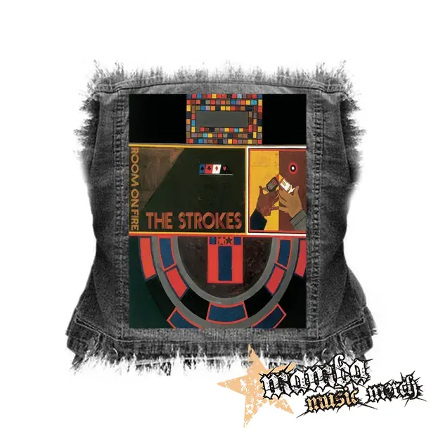 THE STROKES - Room On Fire - chrbtová nášivka (36 x 27 cm)