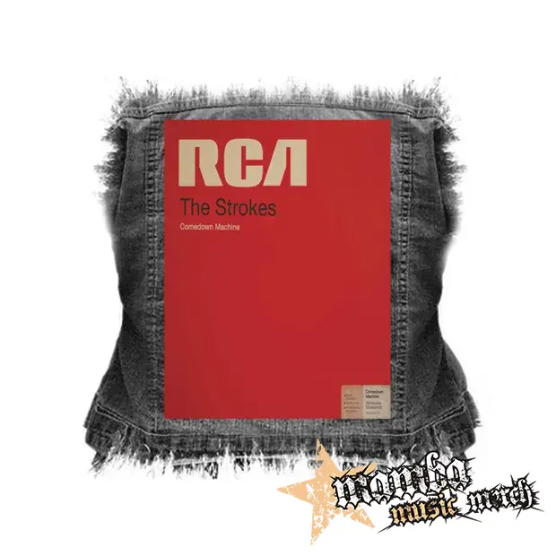 THE STROKES _ Comedown Machine - chrbtová nášivka (36 x 27 cm)