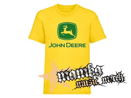 JOHN DEERE - Logo - žlté detské tričko