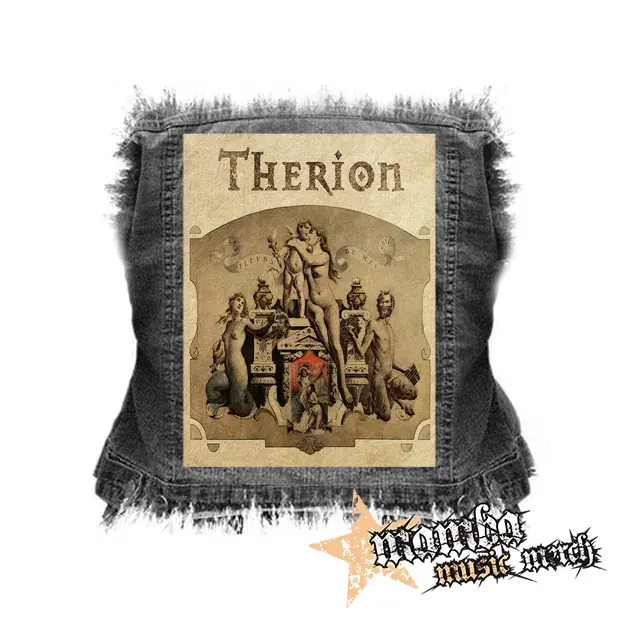 THERION - Les Fleurs du mal - chrbtová nášivka (36 x 27 cm)