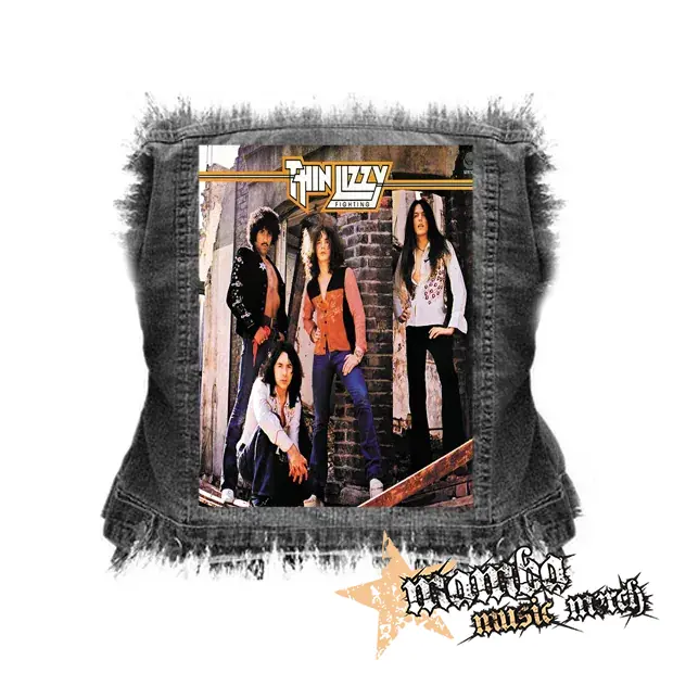 THIN LIZZY - Fighting - chrbtová nášivka (36 x 27 cm)
