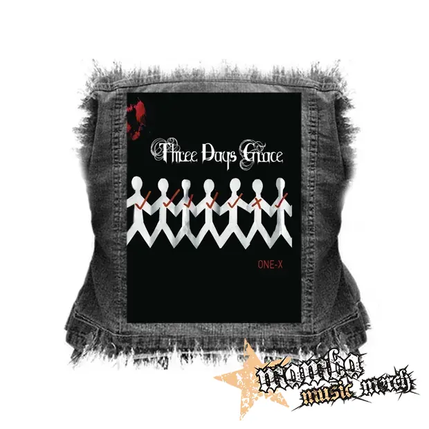THREE DAYS GRACE - One-X - chrbtová nášivka (36 x 27 cm)
