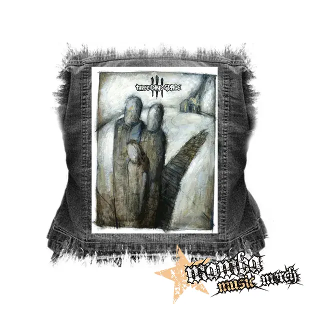 THREE DAYS GRACE - Three Days Grace - chrbtová nášivka (36 x 27 cm)