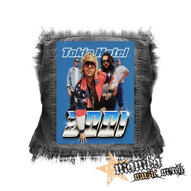 TOKIO HOTEL - 2001 - chrbtová nášivka (36 x 27 cm)