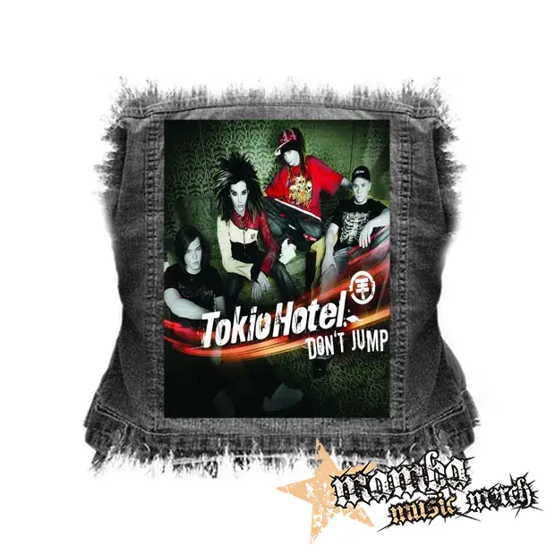 TOKIO HOTEL - Don't Jump - chrbtová nášivka (36 x 27 cm)