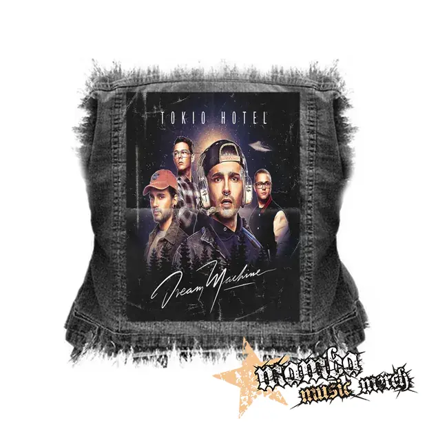 TOKIO HOTEL - Dream MAchine - chrbtová nášivka (36 x 27 cm)