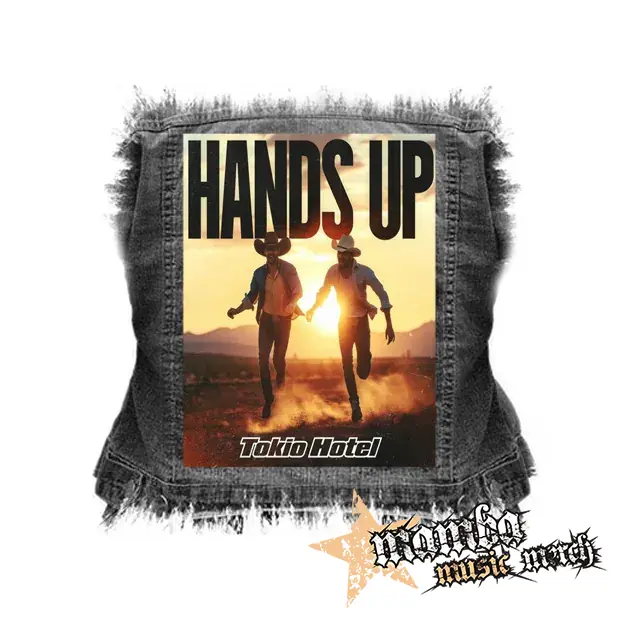 TOKIO HOTEL - Hands Up - chrbtová nášivka (36 x 27 cm)