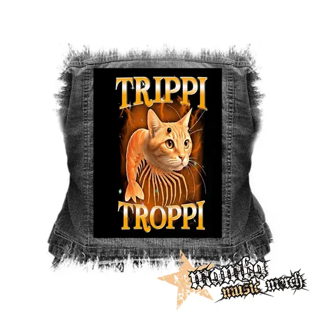 TRIPPI TROPPI - chrbtová nášivka (36 x 27 cm)