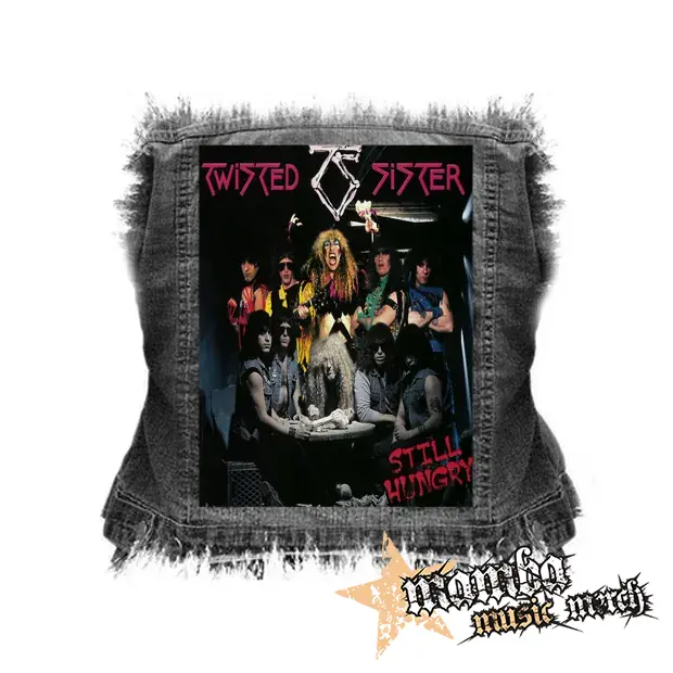 TWISTED SISTER - Still Hungry - chrbtová nášivka (36 x 27 cm)