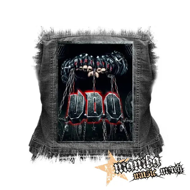 U.D.O. - Game Over - chrbtová nášivka (36 x 27 cm)