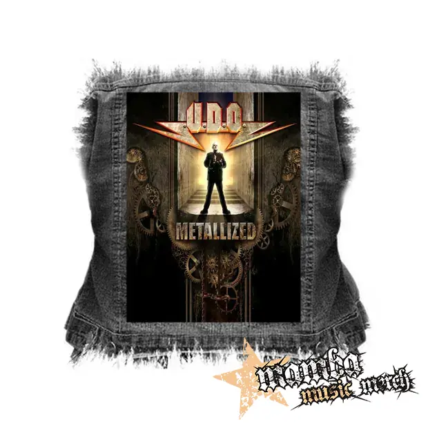 U.D.O. - Metallized - chrbtová nášivka (36 x 27 cm)