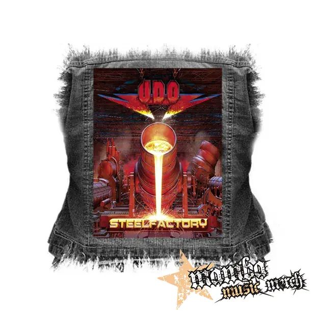 U.D.O. - Steel Factory - chrbtová nášivka (36 x 27 cm)