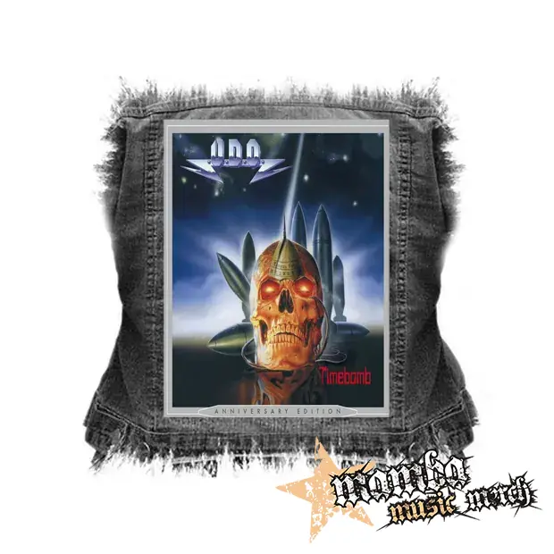 U.D.O. - Timebomb - chrbtová nášivka (36 x 27 cm)